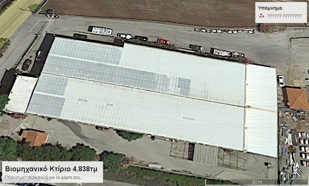Οινόφυτα Βιομηχανικό Κτίριο 4.838,31τμ. Κωδ: 746
