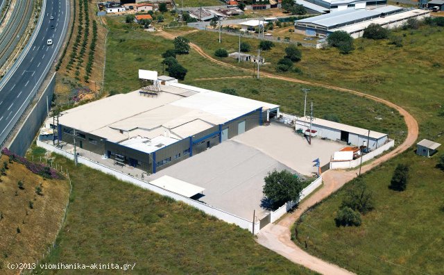 Μάνδρα Αττικής Βιομηχανικό Κτίριο 3600τμ - Κωδ. 428