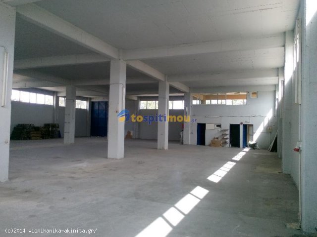 Οινόφυτα Βιομηχανικό Κτίριο 2.162 τμ Κωδ. 629